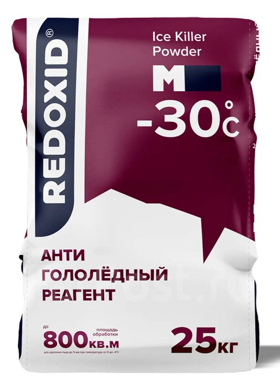 Антигололедный противогололедный реагент ICE Killer Powder M -30, 25 кг