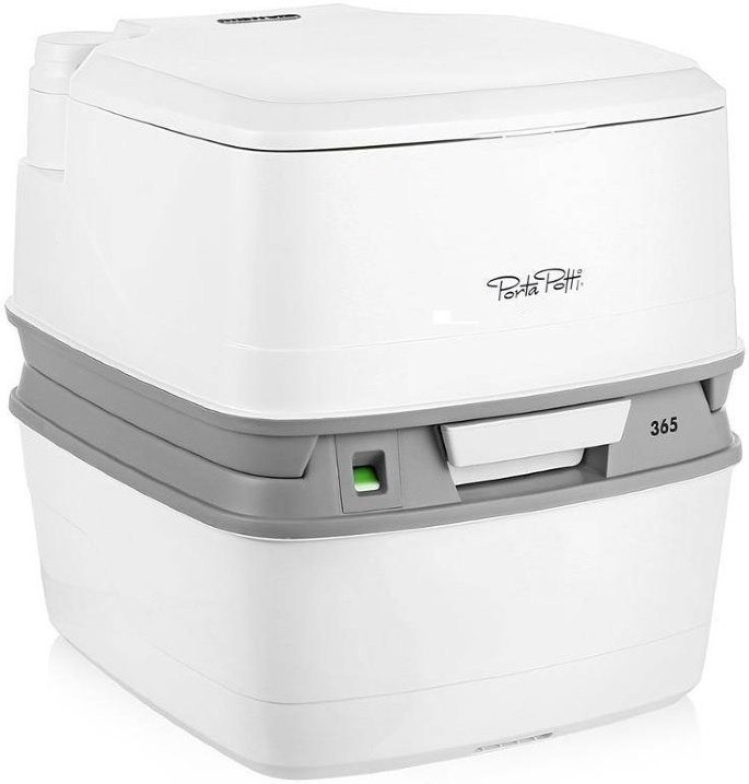 Биотуалет Porta Potti Qube 365 белый бак 21л поршневая помпа