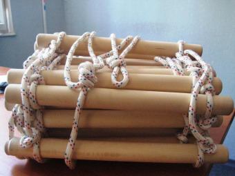 Лестница навесная веревочная 10 метров